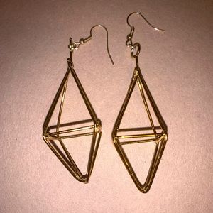 Diamond Prism Earrings
